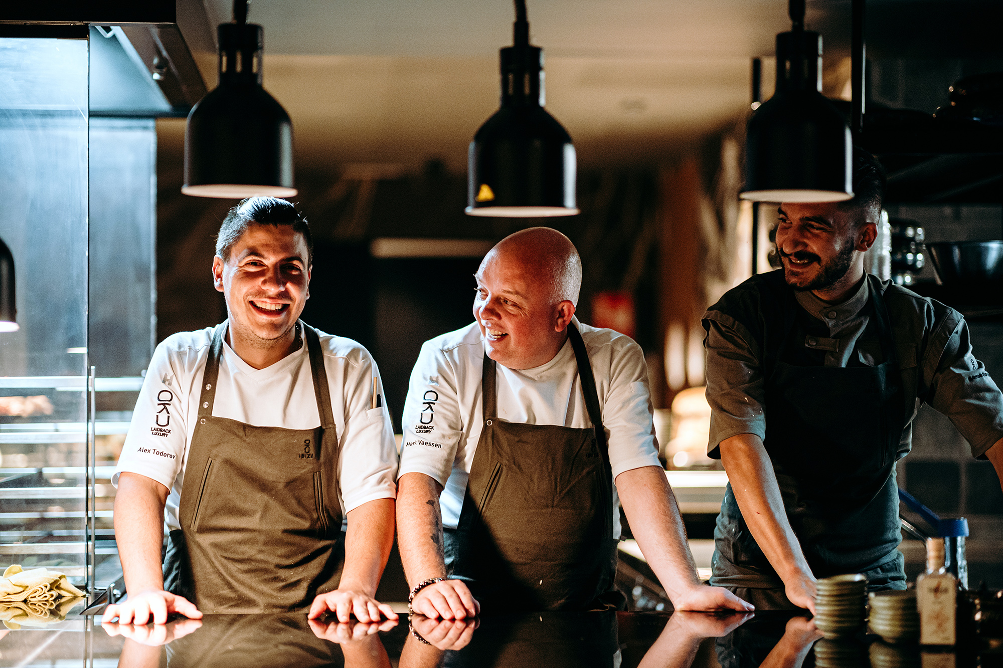 OKU Ibiza Teyo restaurant fine dining Japanese fusion cuisine chefs Mark Vaessen Alex Teodorov