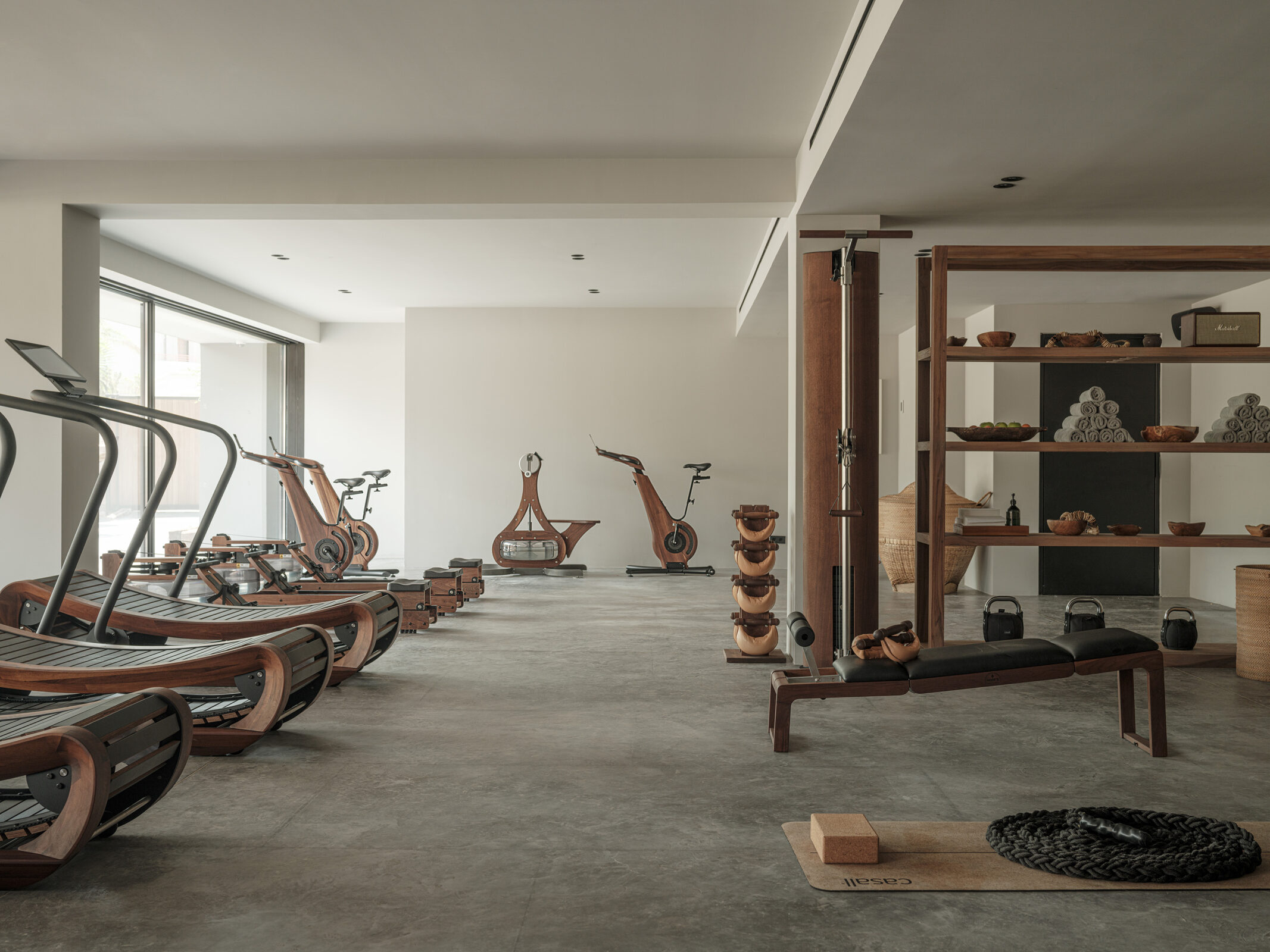 OKU Ibiza luxury spa five-star wellness sanctuary indoor pool treatments gym