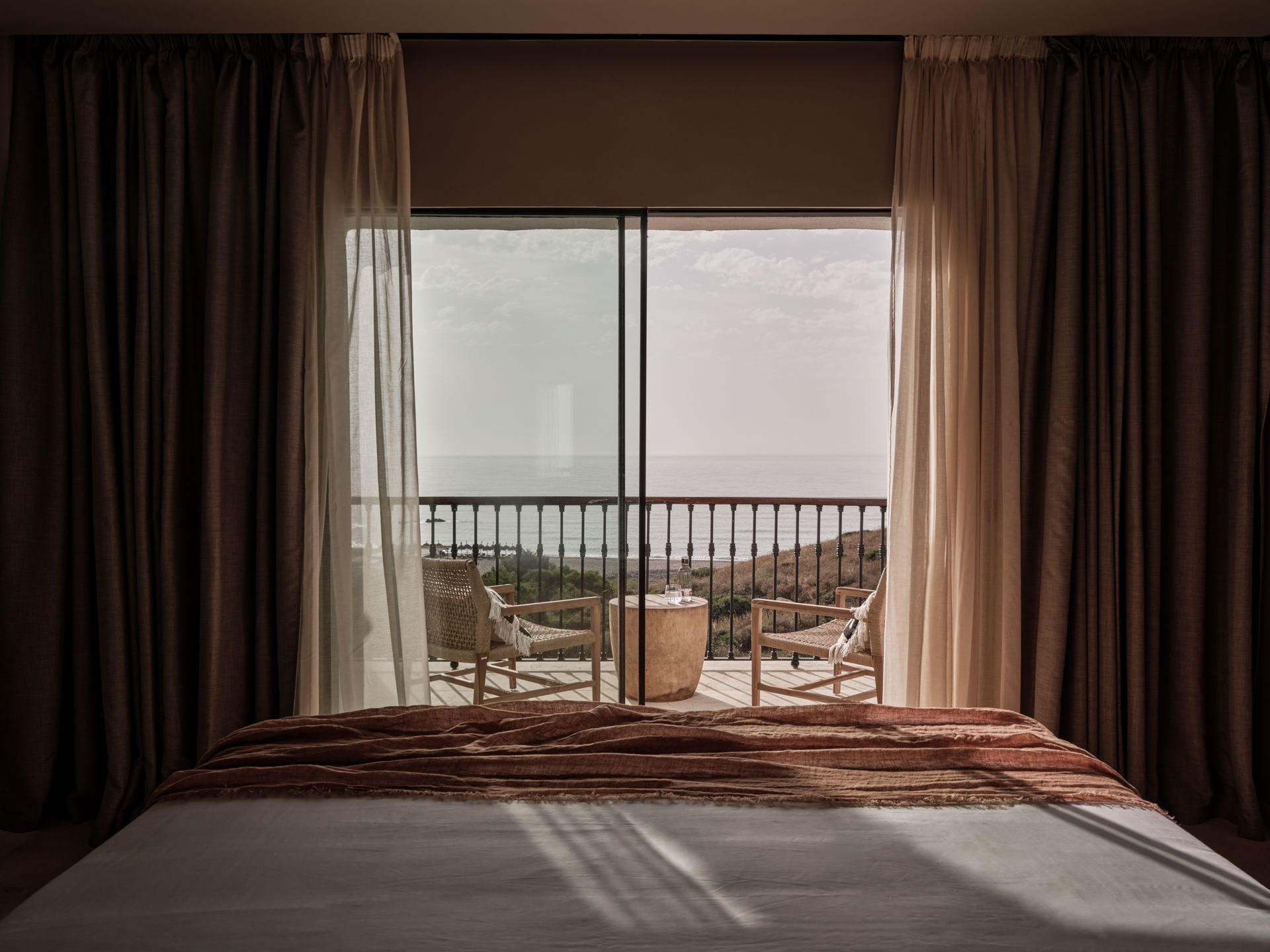 OKU Andalusia luxury five-star hotel sea view bedroom accommodation suite