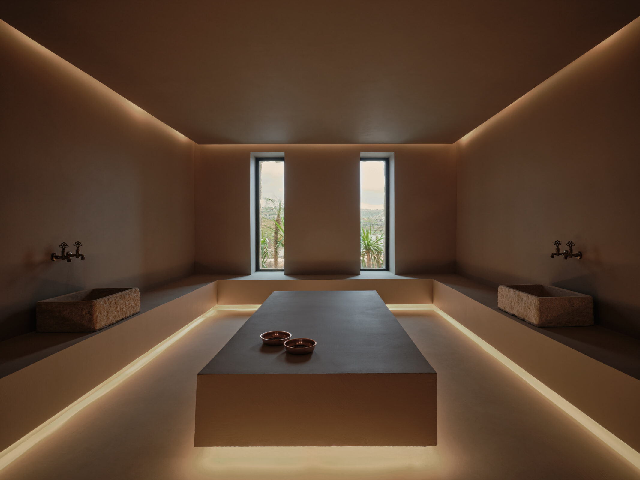 OKU Bodrum five-star hotel Turkiye traditional hammam wellness spa treatments relaxation