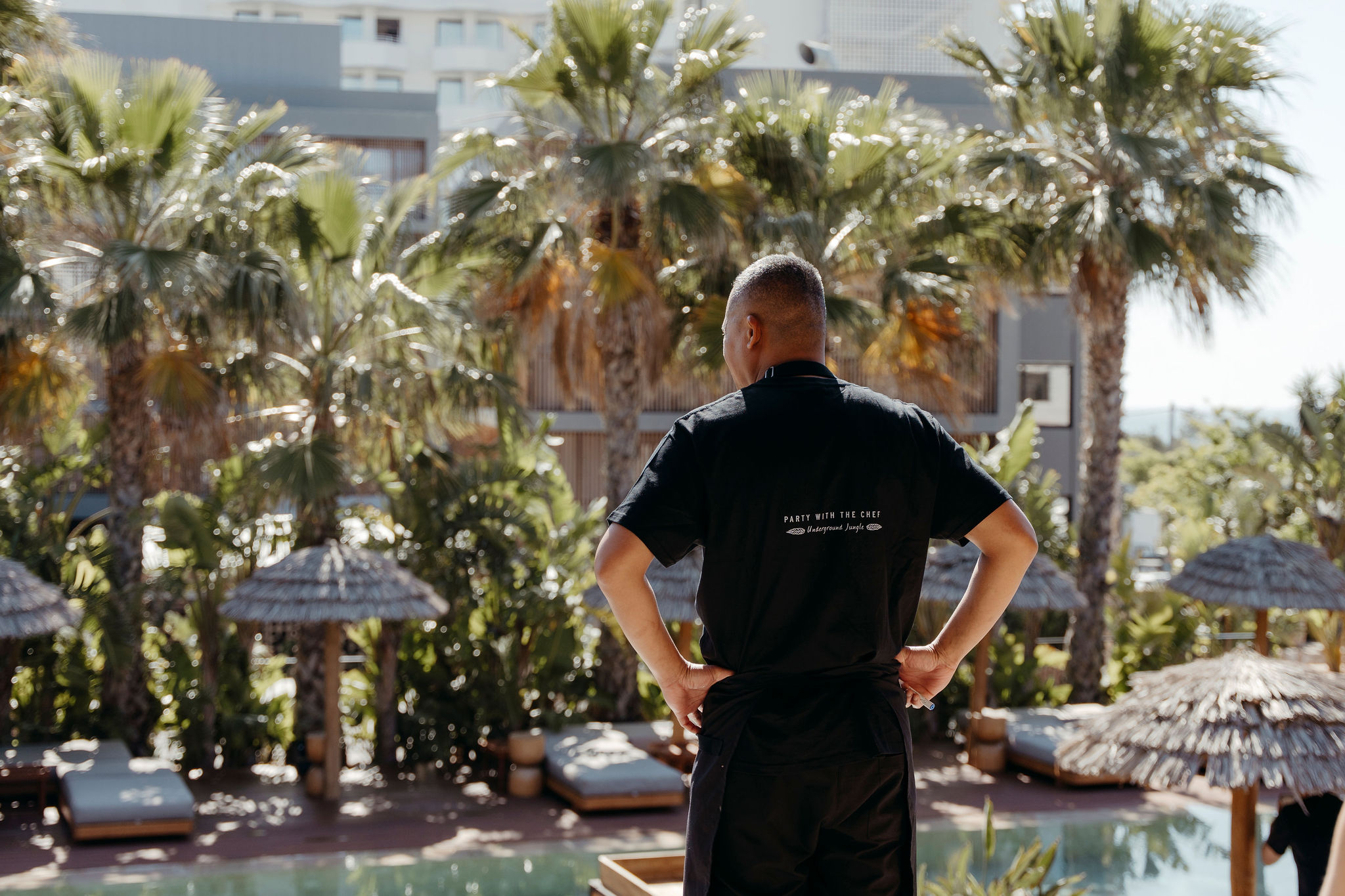 OKU Andalusia luxury five-star hotel party with the chefs event restaurant food